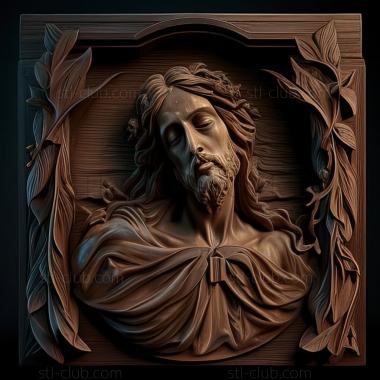 3D model st jesus (STL)